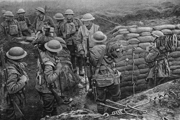 A Wiring Party On The Western Front