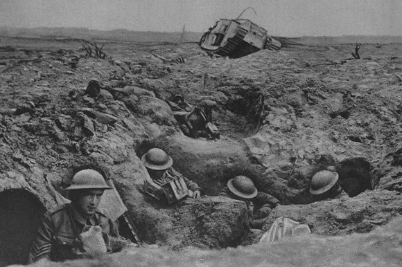 A Corner Of The Battlefield On The Western Front