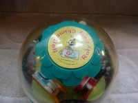 Vintage Fisher Price Roly Poly Chime Ball 1970s Retro Toy