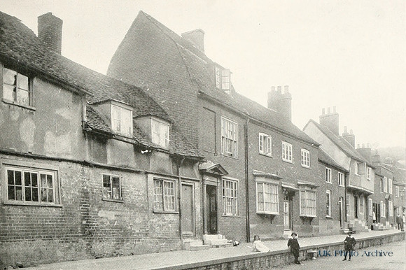 Cottages In Fishpool Street St Albans 1920