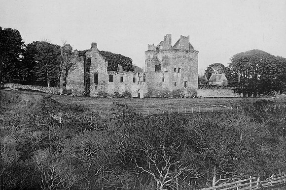 Edzell Castle Brechin From The West 1902