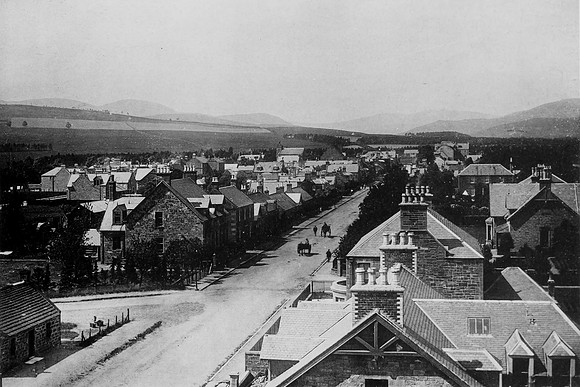 Edzell From The South East 1902