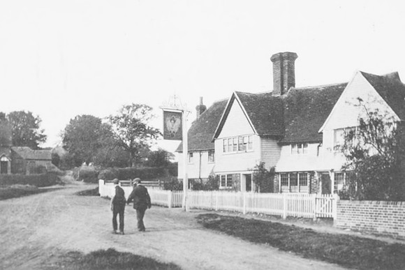 Queens Head Inn Sedlescombe Sussex 1900