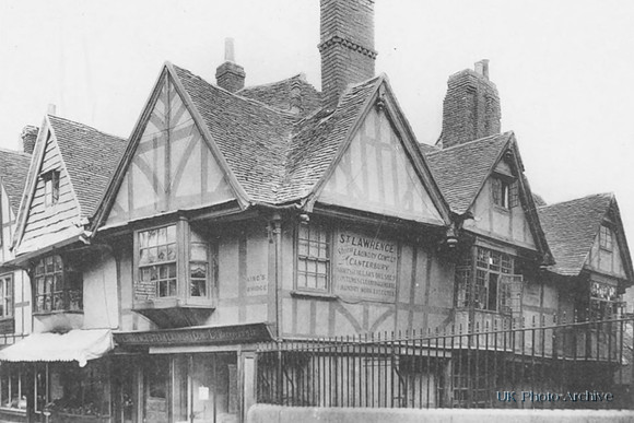 By Kings Bridge Canterbury Kent 1900