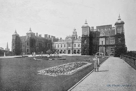 Hatfield House The South Front 1890s