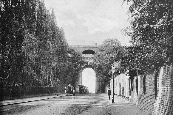 Highgate Archway Looking Northwards 1890s