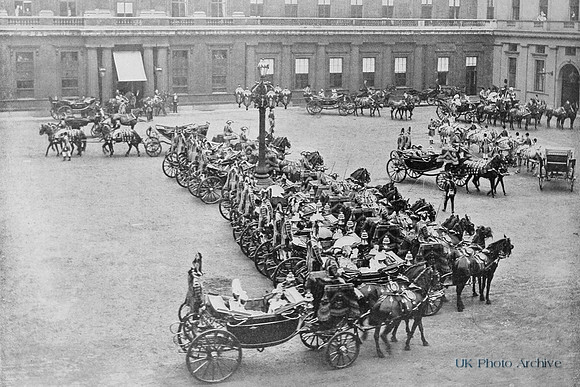Preparing For The Procession For The Queens Jubilee 22nd Jun 1897