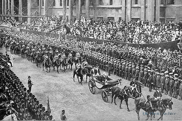 The Canadian Premier In Trafalgar Square Queens Jubilee 22nd Jun 1897