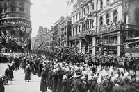 The Procession In The Poultry Cheapside 22nd Jun 1897