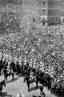 The Crowd Around Ludgate Circus Queens Jubilee 22nd Jun 1897