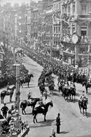 The End Of The Queens Jubilee Procession Ludgate Circus 22nd Jun 1897