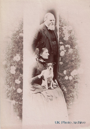 Rev Charles Harwick Marriott And Mary Anna Palmer Hardwick At Walton Vicarage Aug 1887