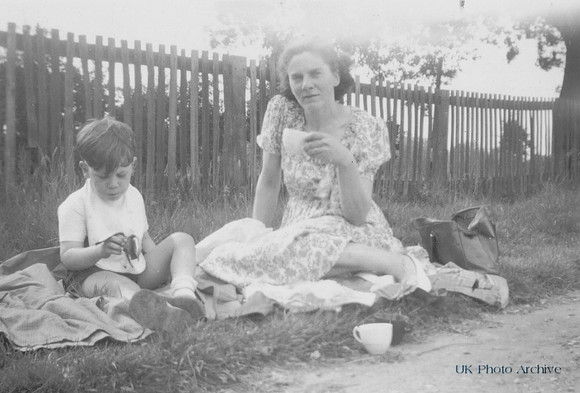 On A Picnic 1950s