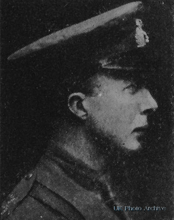Gilbert W V Sub Lt Royal Naval Division RNVR