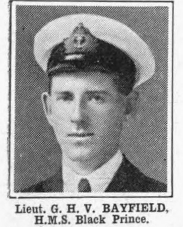 Bayfield G H V Lt HMS Black Prince Royal Navy
