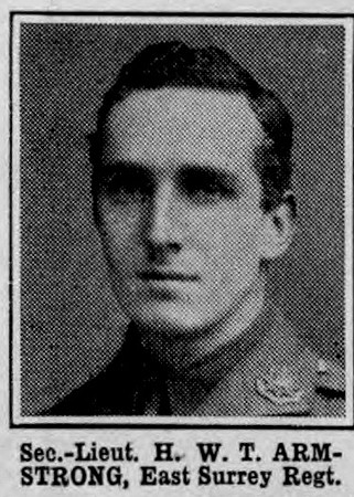 Armstrong H W T 2nd Lt East Surrey Regiment