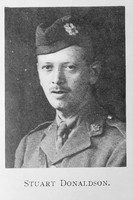 Donaldson S 2nd Lt Highland Light Infantry