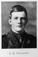Davidson J E Major DSO Royal Garrison Artillery
