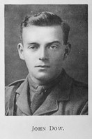 Dow J 2nd Lt 12th Kings Royal Rifle Corps