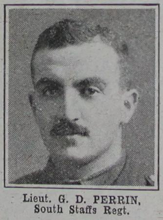 Perrin G D Lt South Staffs Regt The War Illustrated