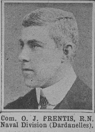 Prentis O J Comm RND The War Illustrated 5th Jun 1915
