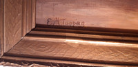 Oil Painting A Ballerina By E M Tapping Signature