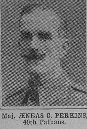 Perkins Z C Major Indian Army The War Illustrated 5th Jun 1915