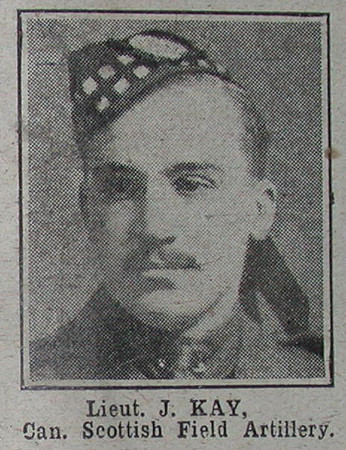Kay J Lt CEF The War Illustrated