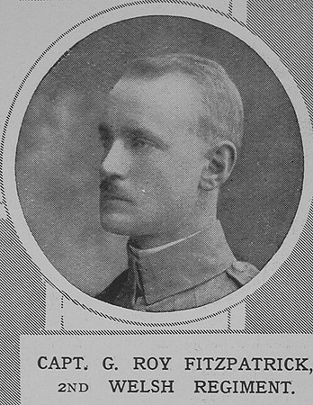 Fitzpatrick G R Captain 2nd Welsh Regiment The Illustrated London News 24th Oct 1914