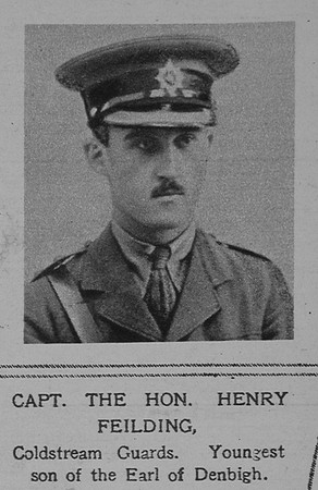 Feilding H Captain The Hon Coldstream Guards The Illustrated London News 27th Oct 1917