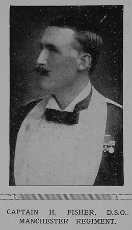 Fisher H Captain DSO 1st Manchester Regiment The Illustrated London News 2nd Jan 1915