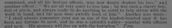 King A 2nd Lt 2nd Monmouthshire Regiment Obit Part 2 De Ruvignys Roll Of Honour Vol 5