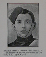 Eastwood H LCpl 18th Hussars Craven Roll Of Honour