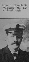 Elsworth A C Senior Reserve Attendant M10074 H.M.H.S. Rohilla Royal Navy Craven Roll Of Honour