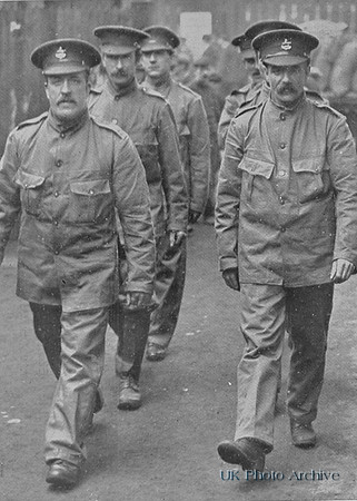 Men Of The Dockers Battalion In Liverpool