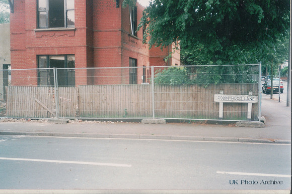 The Old House At The Corner Of Robin Hood Lane And St James Road Sutton 1990s