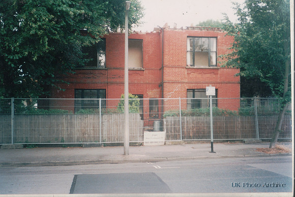 The Old House At The Corner Of Robin Hood Lane And St James Road Sutton 1990s