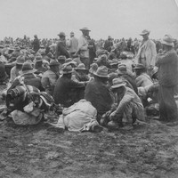 General Cronjes 4000 Boers After Their Surrender 27th Feb 1900 Paardeberg South Africa