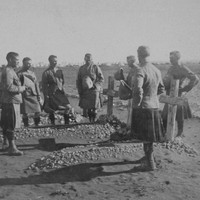 The Burial Place At Modder River Of Highlanders Who Fell At Magersfontein South Africa