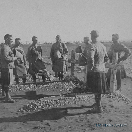 The Burial Place At Modder River Of Highlanders Who Fell At Magersfontein South Africa
