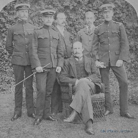 His Excellency Sir Alfrd Milner And Staff Cape Town South Africa 1900