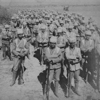 The Guards Brigade On The March To Kroonstadt Boer War 1900