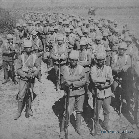 The Guards Brigade On The March To Kroonstadt Boer War 1900