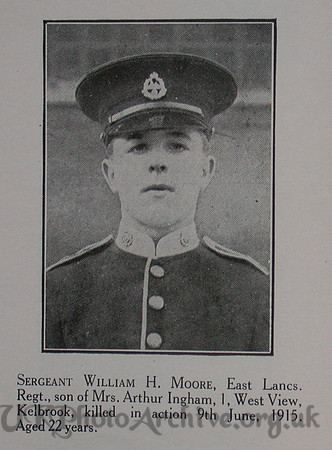 Moore W H Sergt 2nd East Lancs Regt Craven Roll Of Honour