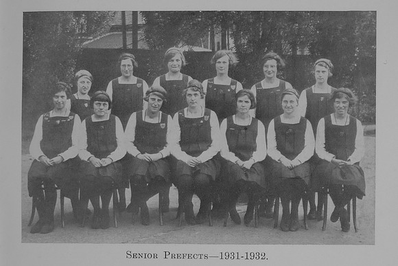 The Senior Prefects Bermondsey County Secondary School 1931-1932