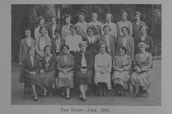 The Staff Bermondsey County Secondary School July 1932