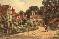 The Village Of Betchworth Near Dorking 1906
