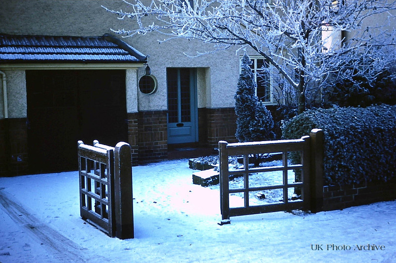 The Front Of 8 Whitehall Road, Evington, Leicester 1963