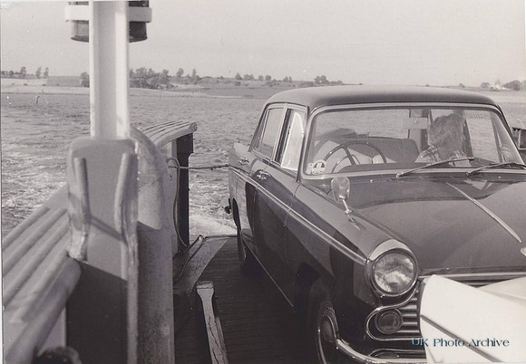 Austin A60 Cambridge On A Ferry 1973
