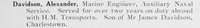 Davidson A Marine Engineers Auxiliary Naval Service
